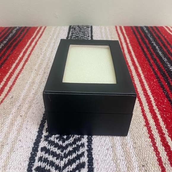 3 Slot Locking Watch Box Organizer Display Case with Key & Glass Window Black - Picture 7 of 14